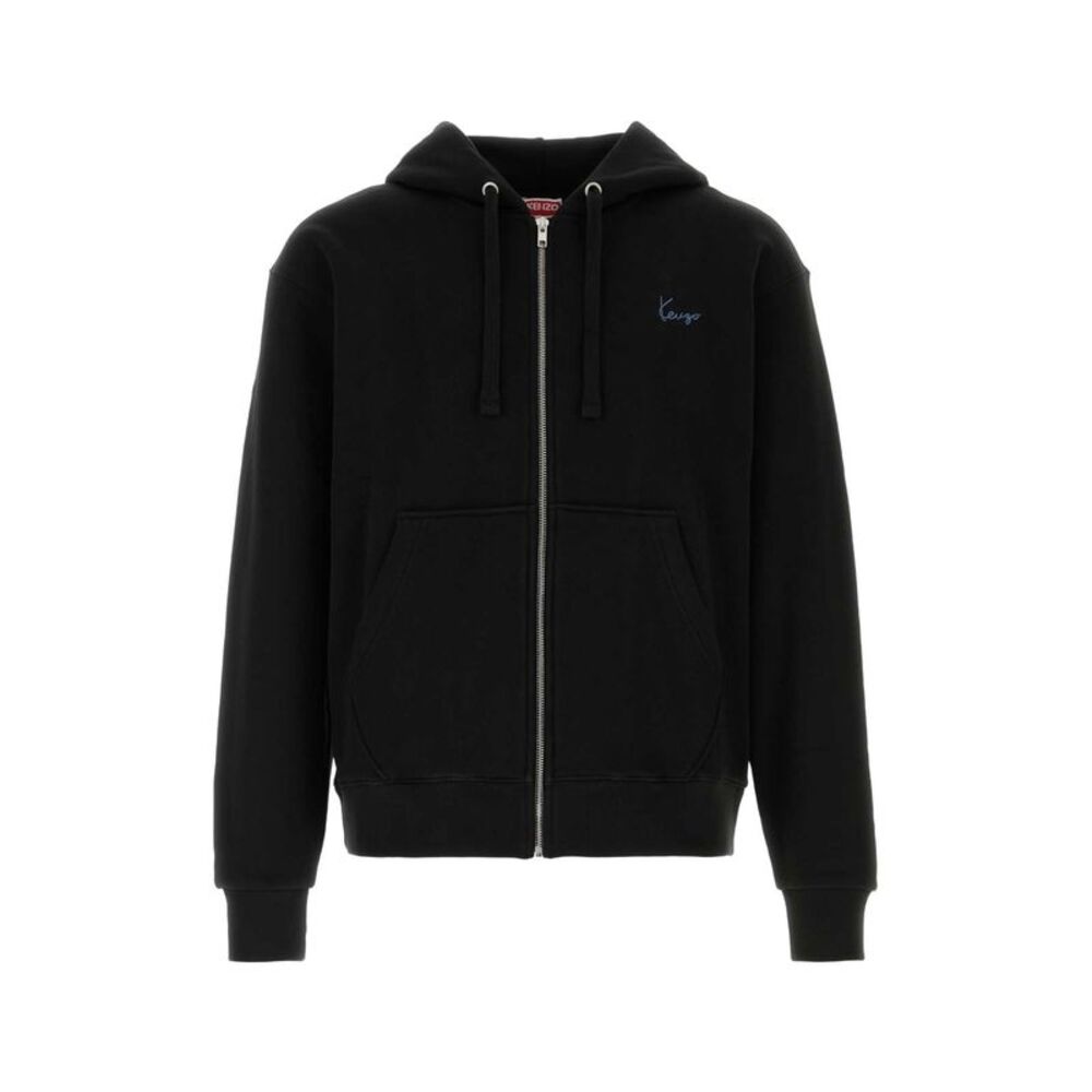 Kenzo Men Black Cotton Sweatshirt